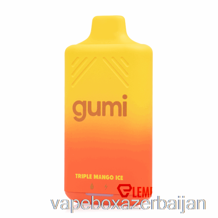 Vape Box Azerbaijan Gumi Bar 8000 Disposable Triple Mango Ice